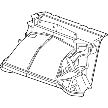 GMC 23390817 Air Duct