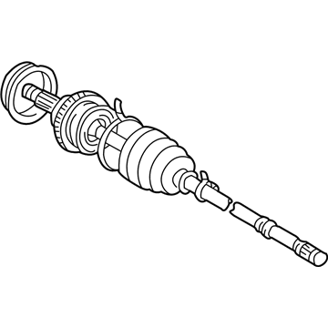 2006 Pontiac Vibe CV Joint - 88973977