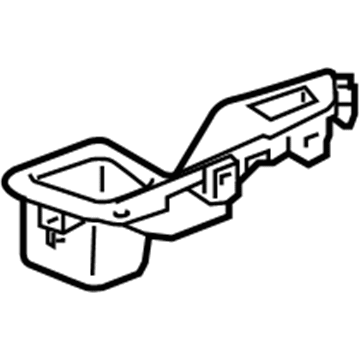 GM 84598927 Plate Assembly, Rear S/D Acsry Sw Mt *Arbiter