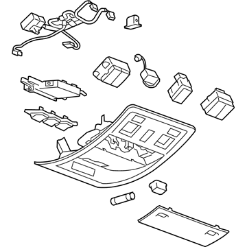 GMC 22780446 Roof Console