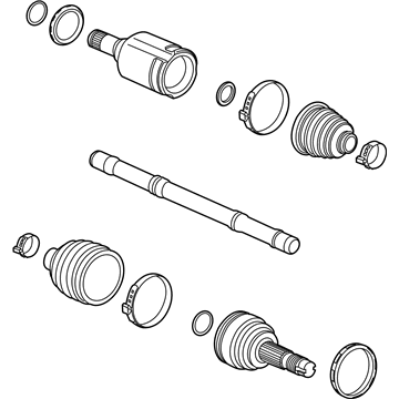 2015 Chevy Trax Axle Shaft - 94522011