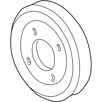 Oldsmobile 12618249 Pulley