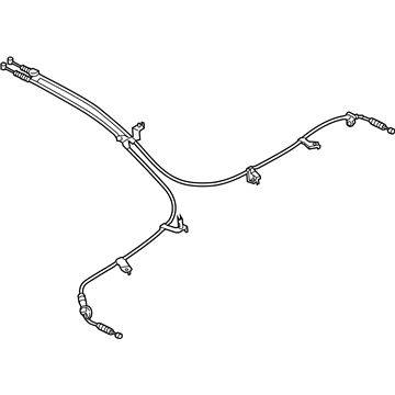 Chevy City Express Parking Brake Cable - 19316531