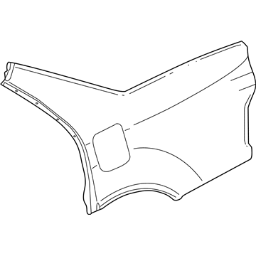 Cadillac 25680982 Quarter Panel