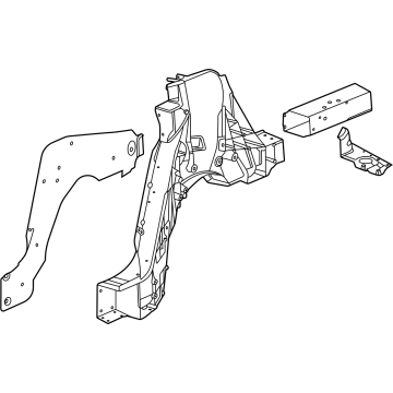 Chevy 84856590 Rear Rail Assembly