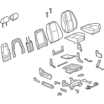 GMC 25978531 Seat Assembly