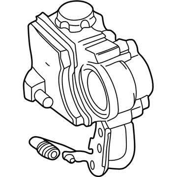 2000 Pontiac Grand Am Power Steering Pump - 26072516