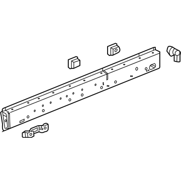 Cadillac 23248252 Rocker Reinforcement