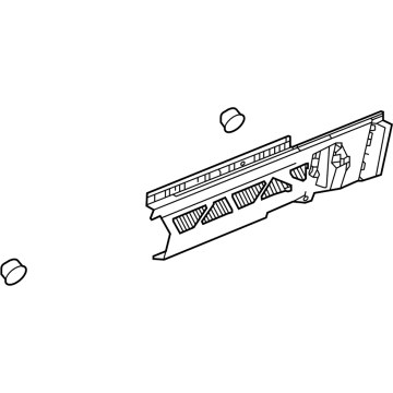 GMC 84967160 Rocker Molding