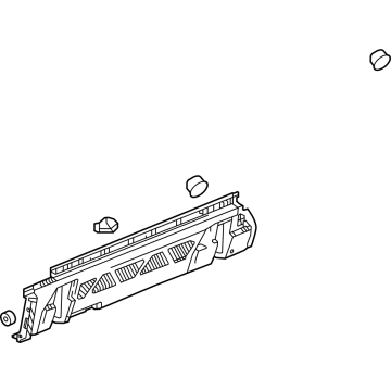 GMC 84861629 Rocker Molding