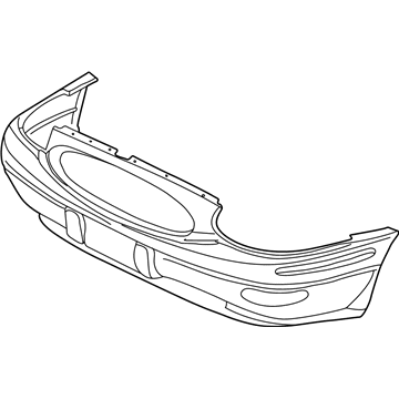 Buick 12335610 Bumper Cover