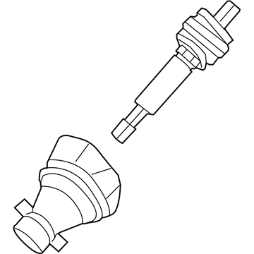 2008 Cadillac CTS Steering Shaft - 22791583