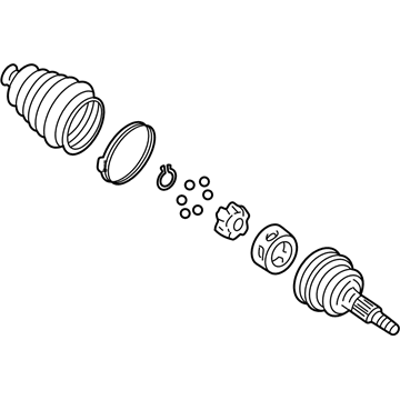 Cadillac 19149663 Outer CV Joint