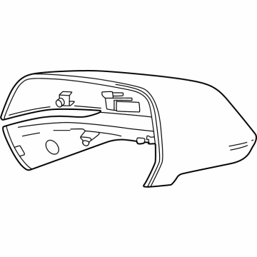 2023 Cadillac LYRIQ Mirror Cover - 85612114