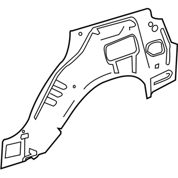 Cadillac 25789902 Outer Wheelhouse