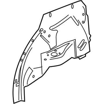 Cadillac 22803879 Inner Wheelhouse