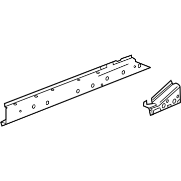 GM 22791954 Reinforcement Assembly, Rocker Outer Panel <Use 1C4J 3