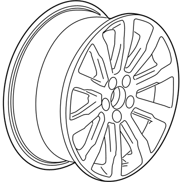 2016 Cadillac ATS Spare Wheel - 22945697