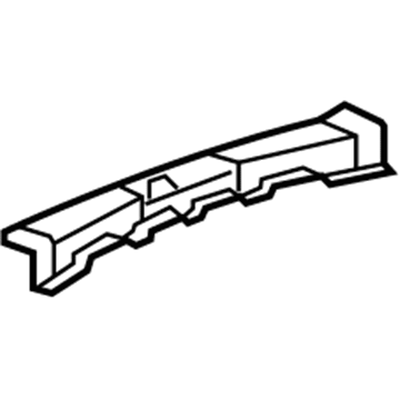 GM 20886236 Panel,Load Floor Panel Rear Extension