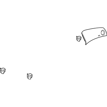 GM 95224134 Panel Assembly, Instrument Panel Upper Trim *Midnite Onyx