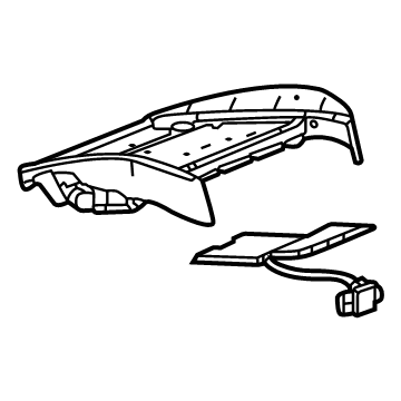 Cadillac 84849646 Passenger Discriminating Sensor