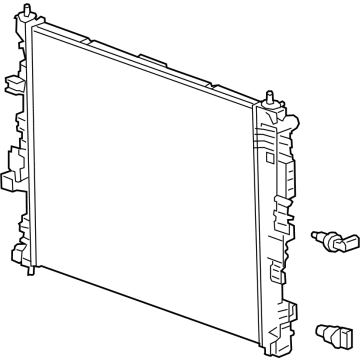 Cadillac 85557761 Radiator