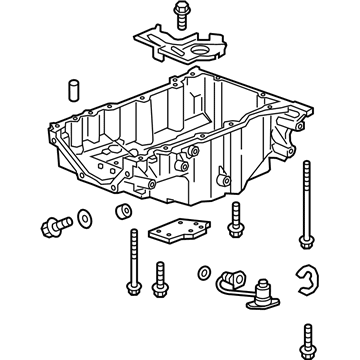 Buick 25202731 Oil Pan