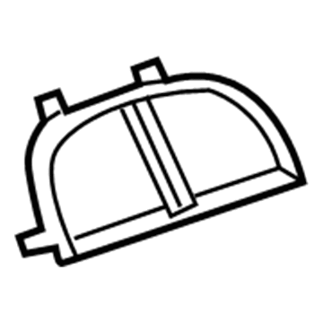 Chevy 22863908 Trim Bezel