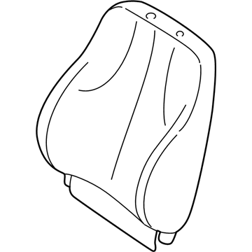 Pontiac 12456283 Seat Back Cover