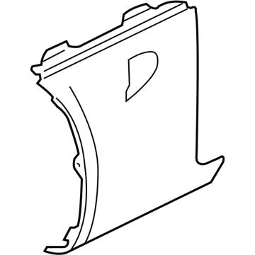 GM 25996760 Fender, Front