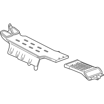 GM 84257701 Duct Assembly, F/Flr Cnsl Rr Air