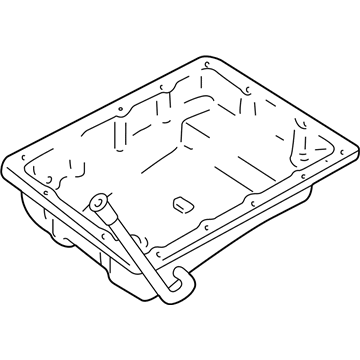 2001 Chevy Tracker Oil Pan - 91172417