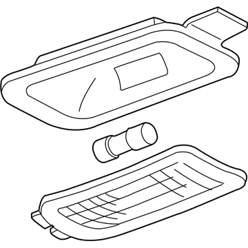 GMC 15166043 Dome Lamp