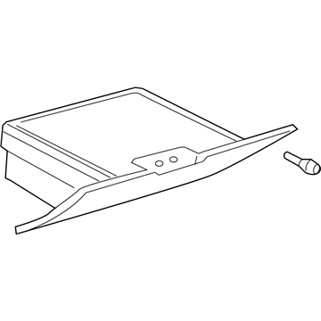 Cadillac 25771233 Compartment Box