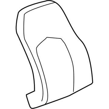 Cadillac 22738034 Seat Back Cover