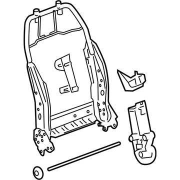 Cadillac 25804612 Frame Assembly