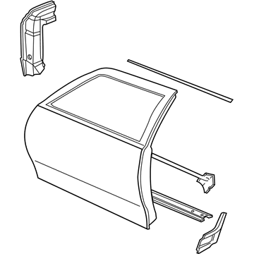 Chevy 22713973 Door Shell