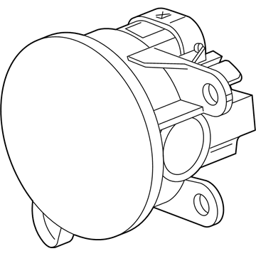 GMC 84436234 Fog Lamp Assembly