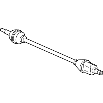 Chevy 15776325 Axle Assembly