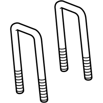 GM 11609316 Bolt U,Rear Spring