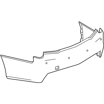 Cadillac 23288822 Bumper Cover