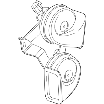 GM 84501932 Horn Assembly, Dual