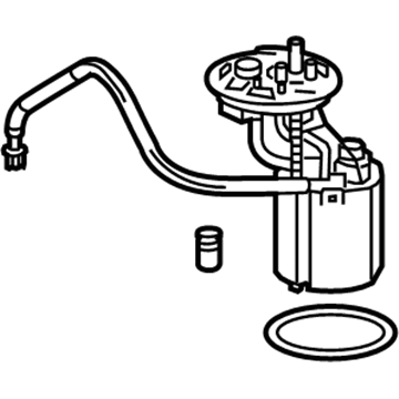 2012 Cadillac SRX Fuel Pump - 13578368