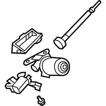 GM 19181095 Motor Asm,Steering Column Tilt Wheel Actuator (W/Sensor)