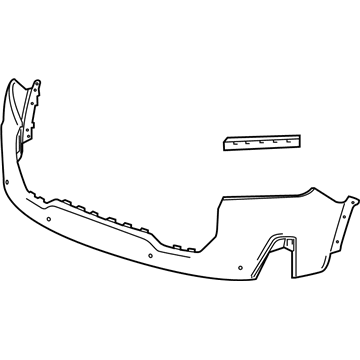 GMC 84779370 Bumper Cover