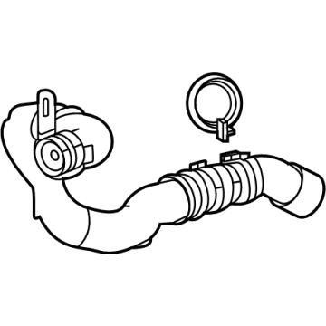 Chevy 86518091 Upper Hose