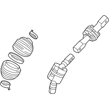 Chevy Tahoe Steering Shaft - 84321748