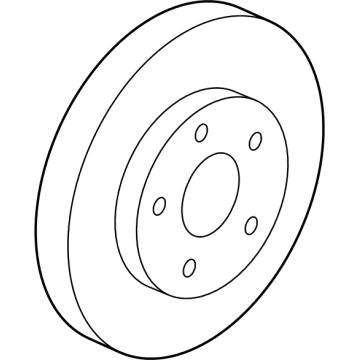 Buick 13552823 ROTOR,FRONT BRAKE (COATED)(300MM)