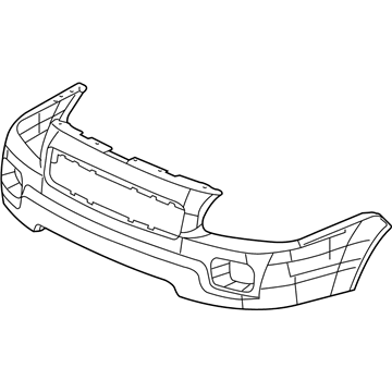 2006 Saturn Relay Bumper - 12336023