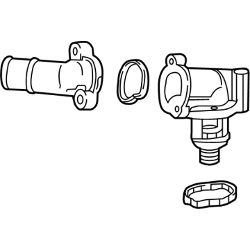 Cadillac 12678779 Thermostat Unit